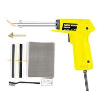 Weld Repair Tool Kit 100W-30W Plastic Welding Kit Plastic Welder Soldering Iron Kit for Car Bumper Bumper,Dashboard(C)