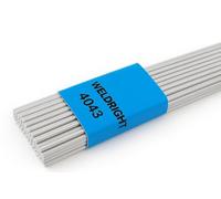 Weld Right 50x Aluminium Alu 4043 Tig Filler Welding Rods 1.6mm