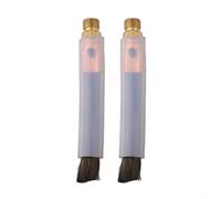Weld Seam Cleaner Brush 2 Pack Electrolytic Polishing Tool - High Conductivity Carbon Fiber for Joint Bead Removal on Steel Surfaces 6mm 8mm 10mm Sizes(C)