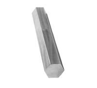 Weldable Aluminum Alloy Rod Subtense Distance 8 35 60mm, L 100 500 1000mm Hexagonal Solid Metal Bar 1pc(100X27MM)
