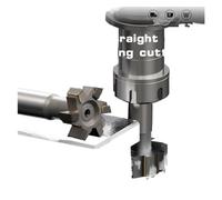 Welded Carbide T Slot Milling Cutters Tungsten Steel End Mill Router Bit 1pcs(8mm,35D 16d 90L 6T)