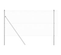 Welded Wire Fence Ground Fix Mesh Post Outdoor Barrier Garden Modern vidaXL