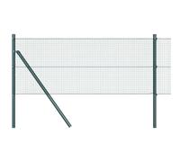 Fence Post Steel Outdoor Barrier Garden Modern Terrace Strong Support vidaXL