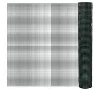 Welded Wire Fence, PVC Anti-Rust Coated Wire Mesh,Multiple Size Garden Edging Border, Roll Metal Animal Barrier for Yard Vegetable Plant Protection Poultry Netting