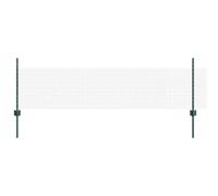 Welded Wire Fence with Posts Mesh Outdoor Panel Garden Barrier Secure vidaXL