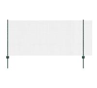 Welded Wire Fence with Posts Mesh Outdoor Panel Garden Barrier Secure vidaXL