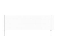 Fence Silver 0.8 x 10 m Steel Garden Panel Outdoor Durable Privacy Screen Decor+