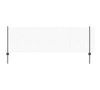 Welded Wire Fence with Posts Mesh Outdoor Panel Garden Barrier Secure vidaXL