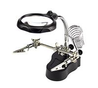 Welder 3 In 1 Welding Magnifying Glass Auxiliary Clip Magnifier Soldering Solder Iron Stand Holder Station Repair Tool (Color : TE-801) (Te)
