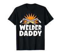 Welder Daddy Weld Lover Hobby Welding Dad Father Papa T-Shirt