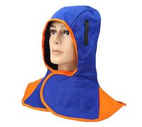 Welder Helmet Electric Breathable Dust Proof Flame Retardant Electric Welding Neck Protective Hat Cap Welder Helmet Welding Tool for Electric Welding Applications