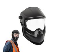 Welder Helmet | Shock Resistant Weld Hood | Large Viewing Full Protective Welding Helmet for Cutting TIG Construction Grinding Stick Industrial MIG Pipeline Metal Automotive