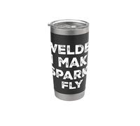 Welder I Make Sparks Fly Stainless Steel Insulated Tumbler