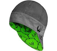 Welder Nation 8 Panel Welding Cap, 100% Cotton, Duck Canvas Exterior, Protective, Durable Men’s Hats with No Unicorn Peak for Welding, Heavy-Duty Jobs,Premium, Comfortable Welder Hat, Green, 7.25