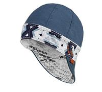 Welder Nation 8 Panel Welding Cap, 100% Cotton, Duck Canvas Exterior, Protective, Durable Men’s Hats with No Unicorn Peak for Welding, Heavy-Duty Jobs - Premium, Comfortable Welder Hat - 10 oz, 7 1/4,