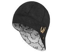 Welder Nation - 8 Panel Welding Cap, Durable, Soft 10 oz Cotton Duck Canvas, for Safety and Protection While Welding. Stick ARC (7 5/8, Black, Gold), Black, Gold, 7.625