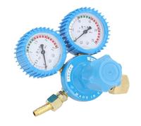 Welder Oxygen Regulator gauges, Brass Industrial Pressure Reducer - Dual Display 0-25MPa for Welding, & Applications