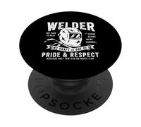Welder Pain Is Real Those Scars Were Earned Welding Pride PopSockets Adhesive PopGrip