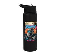 Welder Porosity Panic Retro Industrial Stainless Steel Insulated Water Bottle