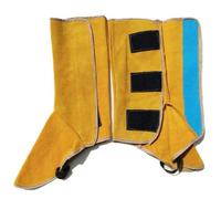 Welder Shoe Protector- Leather Welding Spats, Welding Boot And Shoes Covers, Welder Shoe Protector | Fire Resistant Boot Covers, Flame Retardant Gaiters, Proof Leg Guards For Metal Fabrication,