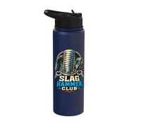 Welder Slag Hammer Club Fabrication Stainless Steel Insulated Water Bottle