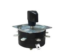 Welder Switch KDH-25/1 * 8 Contactor 8 Position 1 Pole 9 Pins 25A Welding Machine Rotary Selector Brass Pin Silver-plate 1Pcs