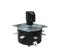 Welder Switch KDH-25/1 * 8 Contactor Position 1 Pole 9 Pins 25A Welding Machine Rotary Selector Brass Pin Silver-Plate