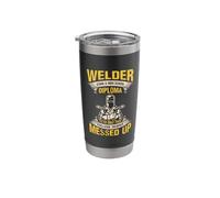 Welder Using A High School Diploma to Fix What Your College Stainless Steel Insulated Tumbler