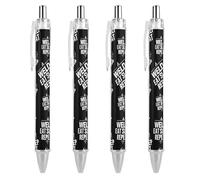 Welder Weld Eat Sleep Repeat Ballpoint Pen Retractable Roller 0.5mm Fine Pens Smooth Writing for Office 1 PCS AS PIC 1