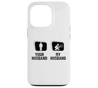 Welder Your Husband My Husband Wife Funny Welding Case for iPhone 13 Pro