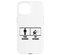 Welder Your Husband My Husband Wife Funny Welding Case for iPhone 15
