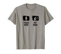 Welder Your Mom My Mom Daughter Son Funny Welding T-Shirt