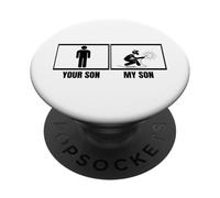 Welder Your Son My Son Dad Mom Funny Welding PopSockets Adhesive PopGrip