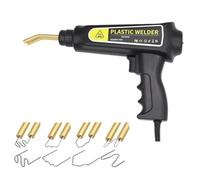 Welders 70W Plastic Welding Machine Car Bumper Repair Kit Plastic Welder Machine Hot Stapler Plastic Repair Hot Staple Gun(Set 4)