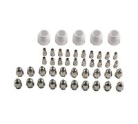 Welding Accessories for P-80 for Panasonic Plasma Cutter 100Amp 45pcs Kit for - Electrode Nozzle Tip 1.5 and Shield Cup for Combo Pack