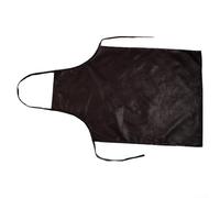 Welding Apron Artificial Leather Heavy Duty 97cm Waterproof Fire Resistant Work Apron with Sleeves Compatible with for Welding Cutting Compatible