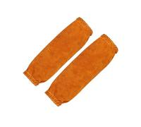 Welding Arm Guards Heat & Flame Resistant Cover Ideal for Industrial Welding and Construction Usage Leather Work Sleeves