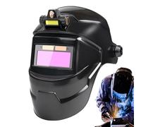 Welding Balaclava - Welding 28x20cm | Auto Darkening Hood, Solar Powered Automatic Darkening Helmet True Color Weļding Hoòd, PC Material, High Defined Lens