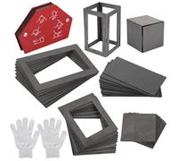 Welding Beginners 40 Pcs Kit, Gloves With Attractor & Welding Coupons, Mild Steel Practice Welding Tools For Skill Development, Perfect For Arc, Tig Stick, Mig