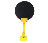 Welding Blackout Panel 16cm | Automatic Shade Change Clip On | for Welding Face Cover/Argon Arc Welding | PP + PA Flame Retardant Material | 6.3in Diameter (Yellow)