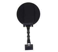 Welding Blackout Panel 16cm | Automatic Shade Change Clip On | for Welding Face Cover/Argon Arc Welding | PP + PA Flame Retardant Material | 6.3in Diameter (Black)
