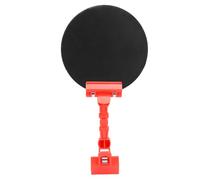 Welding Blackout Panel 18cm Round, Portable Clip On Welding Helmet Cover, Enhanced Safety Adjustable Welding Curtain for Arc Welding, Flame Retardant PP Material with Bracket