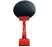 Welding Blackout Panel 6x13in Portable Adjustable Clip-on Welding Panel Comprehensive Protection Blackout from Sparks and Debris (Red)