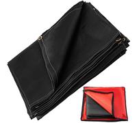 Welding Blanket 6 x 10 FT Fiberglass Blanket Heavy-Duty Fire Retardant Blanket For Easy Hanging and Protection from Sparks & Splatters