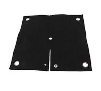 Welding Blanket Carbon Fiber Fireproof Flame Retardant Heat Shield Mat for Copper Pipe Brazing Soldering 32x31x0.6cm Thickened