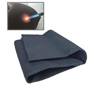 Welding Blanket, Heat Resistant 1800°F, 39x39 inches | Flame Retardant Fabric Carbon Felt, Heat Shield for Wood Stove Smoker Grill, Fireplace Floor Protector