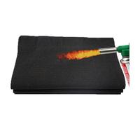 Welding Blanket,Pipe Soldering Pad Resistant High Temperature Up To 1900°F,Fireproof Blanket Felt Soldering Mat/Pad Heat Shield for Welding Firepit Grills AC Copper Plumbing,Thick 6mm,30x20cm