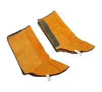Welding Boot Cover - Leather Heat Proof Shoe Shield, Fires Resistant Safety Spats, Heavy Duty Work Gear | Flame Retardant Foot Protector for Welder Men Women Metalwork Factory Machinery Workshop