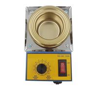 Welding Crucible, 21C Dip Welder Scaling Powder Tin Pot 350 Adjustable Temperature Tin Melting Furnace Small Alloy Tin Solder Pot