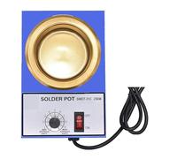 Welding Crucible, 31C Bath Stainless Steel Plate Solder Pot 250W 80mm Soldering Bath Plate Capacity